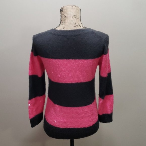 {J.Crew} Wynter Sequin Stripe Pullover - Picture 4 of 7